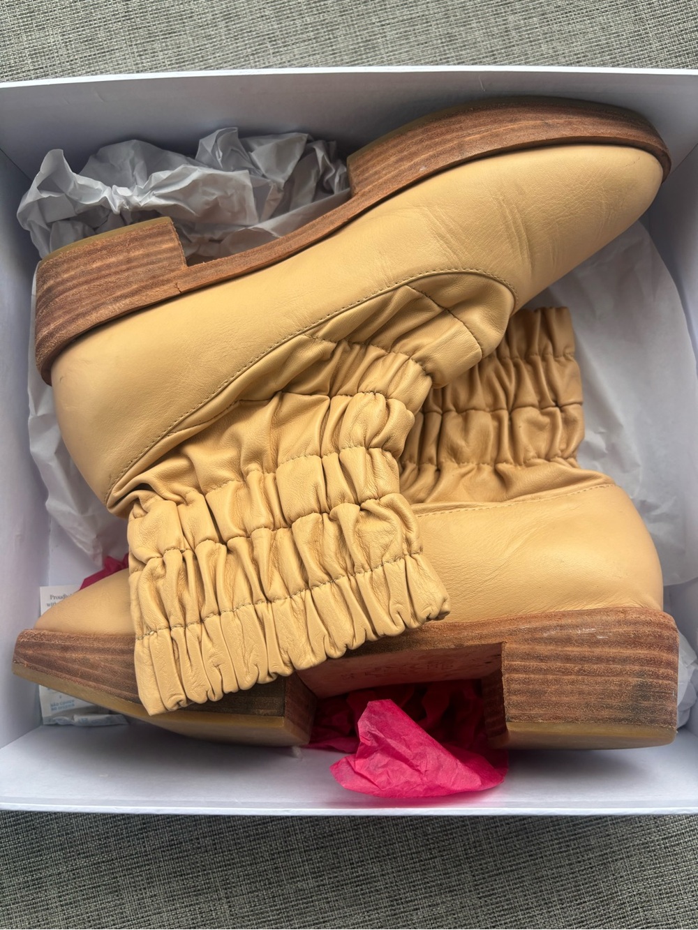 Beklina - Aya gathered platform boot - Picture 8 of 11